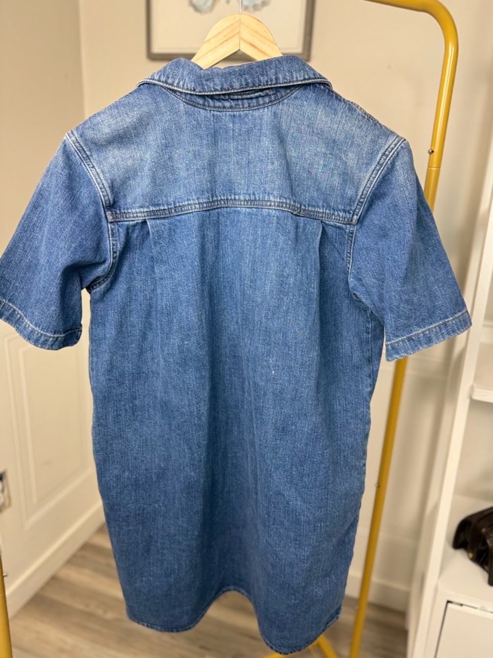 Universal Thread Denim Shirt Dress • Button Front • Casual Mom Outfit • Medium - Picture 4 of 4